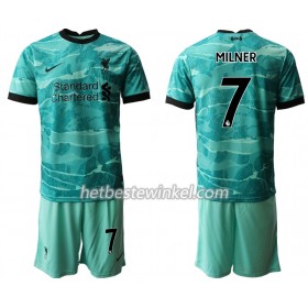 Liverpool James Milner 7 Voetbaltenues Kind Uit 2020/21 - SS (+ Korte broeken)